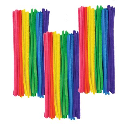 Chenille draad - 90x - gekleurd - 30 cm - hobby/knutsel materialen Chenille draad - 90x - gekleurd - 30 cm - hobby/knutsel materialen