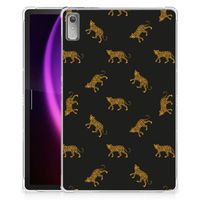 Back Case voor Lenovo Tab P11 Gen 2 Leopards