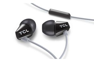 TCL SOCL100BK hoofdtelefoon/headset Hoofdtelefoons Bedraad In-ear Oproepen/muziek Bluetooth Zwart