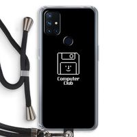 Hello: OnePlus Nord N10 5G Transparant Hoesje met koord