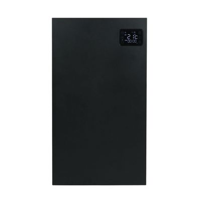 Eurom Alutherm Sani Convectorkachel - 40x70.5cm - 1200watt - wifi - wand - Verticaal - zwart mat 361094