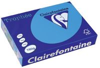 Clairefontaine Trophée Intens, gekleurd papier, A4, 160 g, 250 vel, koningsblauw - thumbnail
