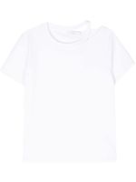 IRO t-shirt à découpes - Blanc