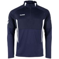 Hummel 108011 Authentic 1/4 Zip Top - Navy-White - XXXL - thumbnail