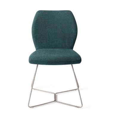 Jesper Home Ikata eetkamerstoel Merry Mermaid beehive steel