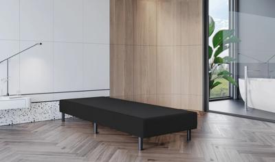 OP=OP Vaste Boxspring Box Zonder Matras 80 x 200 Skaileer Zwart