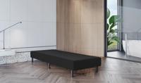 OP=OP Vaste Boxspring Box Zonder Matras 80 x 200 Skaileer Zwart