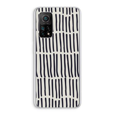 Moroccan stripes: Xiaomi Mi 10T 5G Transparant Hoesje