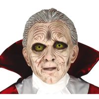 Dracula/vampier horror masker van latex - thumbnail