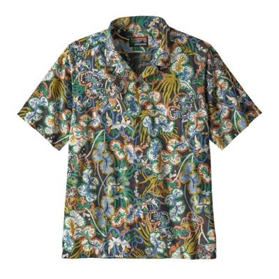 Patagonia Tidal Threads Camp T-shirt Heren Undersea: Ink Black XL
