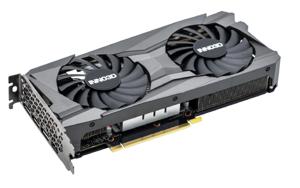 Inno 3D Nvidia GeForce RTX 3060 Videokaart Twin X2 8 GB GDDR6-RAM PCIe x16 DisplayPort, HDMI Overclocked