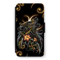 Huilende Wolf: iPhone 12 mini Flip Hoesje