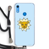 Kleine leeuw: Huawei Y6s Transparant Hoesje met koord