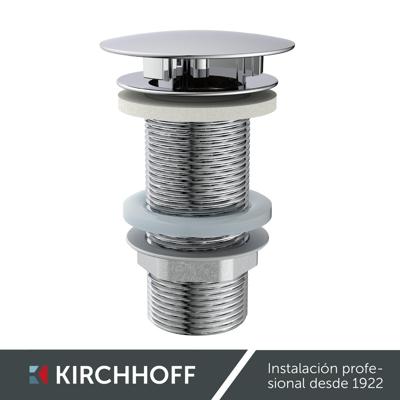 Schutte Afvoerwaste | Chroom | 1 1/4" x 100 mm | Zonder overloop - 98807310