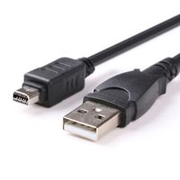 Compatible 12Pin USB Data Cable for Olympus Evolt E520 E330 & etc. Length:150CM