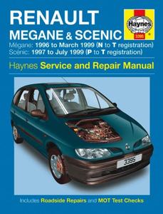 Haynes Werkplaatshandboek Renault Mégane & Scénic benzine & Diesel (1996-1999) 3395