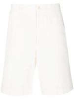 Gucci logo patch bermuda shorts - Tons neutres - thumbnail