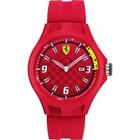 Horlogeband Ferrari 0830007 / SF689300005 Rubber Rood 22mm