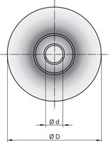 Gedore 4504800 230220 - Gedore - snijwieltje 32 x 9,9 x 6,1 mm - thumbnail