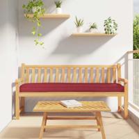 Pallet Kussen Set 2 pcs Wijnrood 200 x 40 x 8 cm Oxford stof