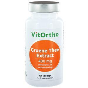 VitOrtho  Groene thee extract 400 mg (100 caps)