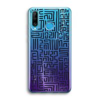 Moroccan Print: Huawei P30 Lite Transparant Hoesje