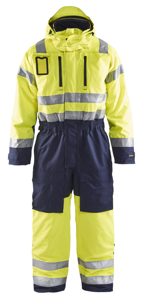 Blåkläder Winteroverall High-Vis 67631977 | High-Vis Geel/Marineblauw | Maat 54 - 7330509253861