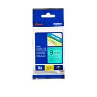 Brother TZ-721 labelprinter-tape Zwart op groen