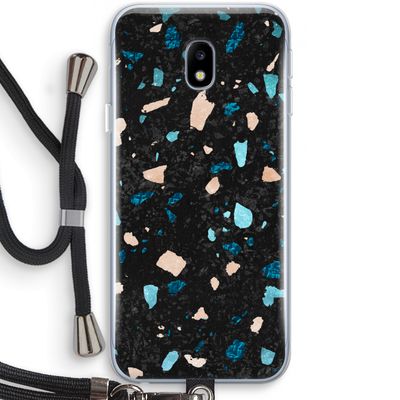 Terrazzo N°11: Samsung Galaxy J3 (2017) Transparant Hoesje met koord