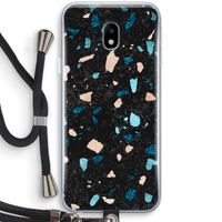 Terrazzo N°11: Samsung Galaxy J3 (2017) Transparant Hoesje met koord