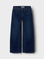 Name it winter jeansbroek meisjes - blauw - wide leg fit - NkfRose