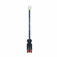 Wieland 92 232 1003 1 aansluitsnoer 3X1.5 1M zwart female