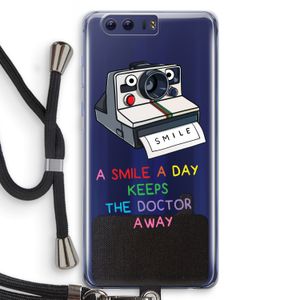 Smile: Honor 9 Transparant Hoesje met koord