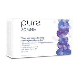 Pure Somnia 20 Plantaardige Capsules