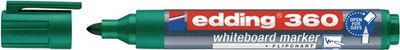 Edding Whiteboardmarker | groen | streepbreedte 1,5-3 mm ronde punt | 10 stuks - 4-360004 4-360004