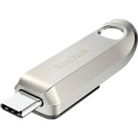 SanDisk Ultra Luxe USB-stick Retail 32 GB Zilver SDCZ75-032G-G46 USB-C 3.2 Gen 1 SanDisk Ultra Luxe USB-stick Retail 32 GB Zilver SDCZ75-032G-G46 USB-C 3.2 Gen 1