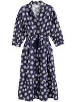 Chinti & Parker robe mi-longue Ditsy à fleurs - Bleu - thumbnail