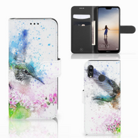 Hoesje Huawei P20 Lite Vogel - thumbnail