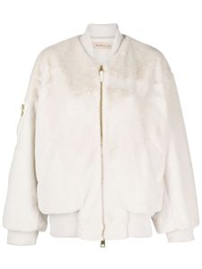 Blanca Vita veste bomber en fourrure artificielle