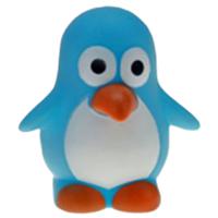Rubber badeendje/pinguin - Classic blauw - badkamer fun artikelen - size 6 cm - kunststof