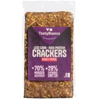 TastyBasics Crackers kaas-peper (8x25 gr)