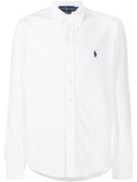 Polo Ralph Lauren chemise à logo brodé - Blanc - thumbnail