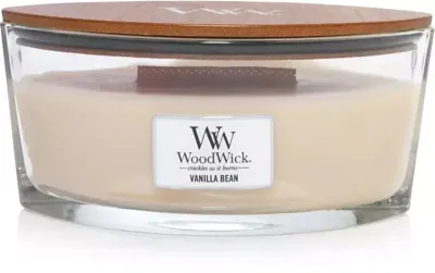 WoodWick ellipse candle vanilla bean
