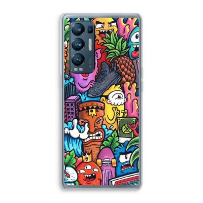 Vexx Mixtape: Oppo Find X3 Neo Transparant Hoesje