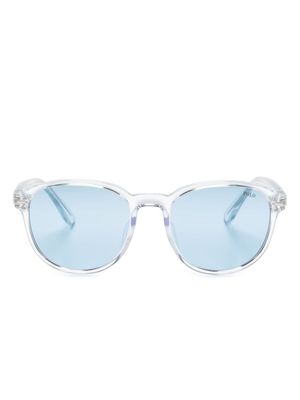 Polo Ralph Lauren lunettes de soleil à monture ronde - Gris