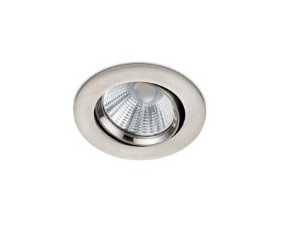 Trio Led inbouwspotPamir Round 5,5w - 3000K - 8,5cm metaalgrijs - 650510107