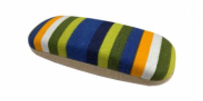 HIP Retro Stripe etui - groen groen