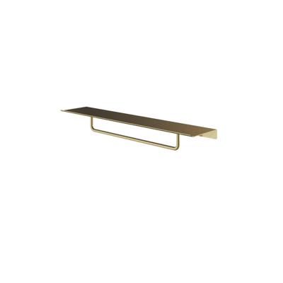 Hotbath &MORE Handdoek Rek - 40cm - voor planchet serie - Geborsteld messing PVD SHA04BBP