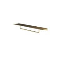 Hotbath &MORE Handdoek Rek - 40cm - voor planchet serie - Geborsteld messing PVD SHA04BBP