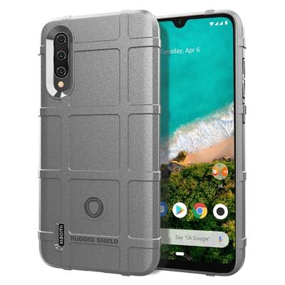Volledige dekking schokbestendig TPU Case voor Xiaomi mi a3 (grijs)